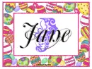 Easter Frame ~ Jane