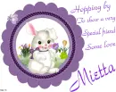 Mietta -Hopping by...