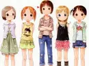 matsuri, miu, nobue, ana and ckika(ichigo mashimaro)