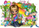 Bren Easter Rainbow girl-BREN