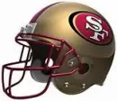 49ers Helmet
