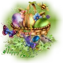 Glitter Graphics Happy Easter