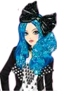 Blue hair