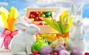 White Easter Bunnies