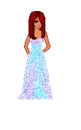 Pink & blue dress