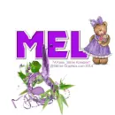 Mel - Purple - Bear