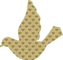Golden Heart Bird