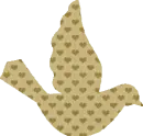 Golden Heart Bird