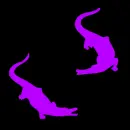 Neon Aligator