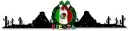Mexican pyramids divider
