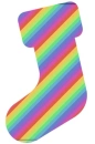 Rainbow Stocking