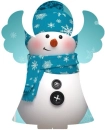 Snowman Angel