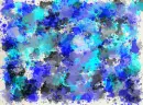 Blue paint splatter background