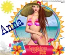 Anna -Soaking up the sun