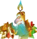 Nativity Candle