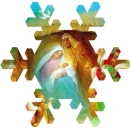 Nativity Snowflake