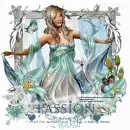 Passion/blue green/melanie