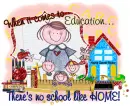 Homeschooling Mother with 3 children school education Homeschool