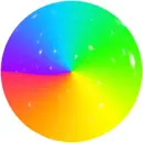 Spinning Rainbow Circle