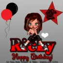 Ricky - Happy Birthday - Star