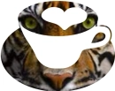 Tiger Tea Cup