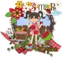 Loraine - Summer Fun Picnic Watermelon Girl