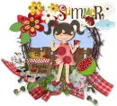  Summer Fun Picnic Watermelon Girl