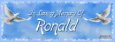 In memory of... Ronald