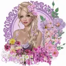 Spring flowers/girl/Robbie