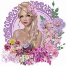 Spring flowers/girl/Tonya