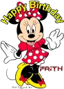 Happy Birthday - Faith