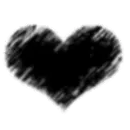 goth heart