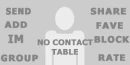 no contact table