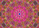 Pink Tile Flower