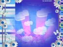 hearts blue and rosa