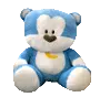 urso azul