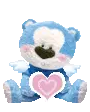 urso azul