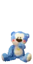 urso azul