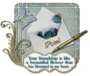 Friendship- Pami