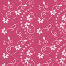 Flowers on Mauve Pink -Seamless