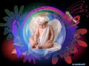 cute angel baby