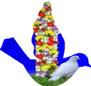 Flower'd Bird