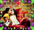 my love for you