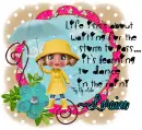Loraine - Friendship friend Girl dancing in rain