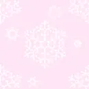 Pretty Pink Snowflakes