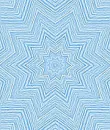 Kaleidoscope  -Aqua Blue