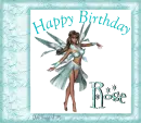 Happy Birthday - Rose