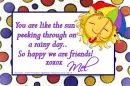 Mel - Sunshine On A Rainy Day - Sun
