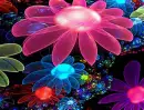 Neon Flowers