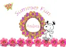Snoopy Summer Fun - Andrea